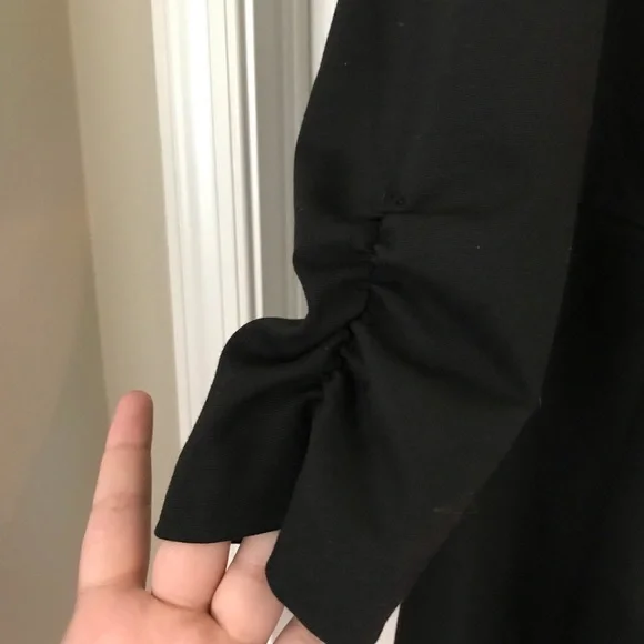 Black Blazer 3/4 sleeve - Picture 5 of 8